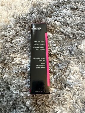 Dr. Brandt Black Face Cream Box with Pink Accent
